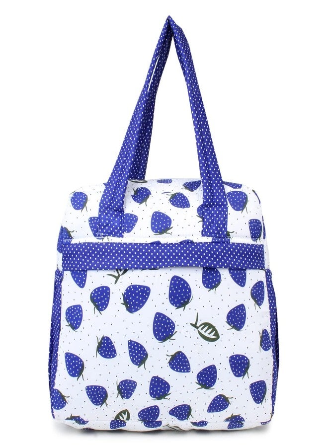 Hooper Diaper Bag for Mothers | Large Maternity Bag with Multi-Purpose Pockets, Insulated Bottle Compartments, Waterproof Material, Stylish Strawberry Print, Lightweight & Travel-Friendly - Image 2